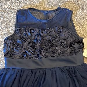 NWT Girls size 8 tulle & rosette special occasion dress